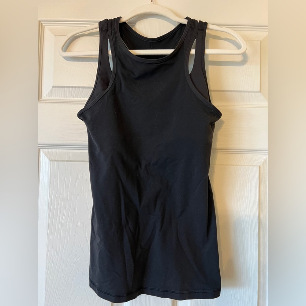 Lululemon Tank with attached sports bra